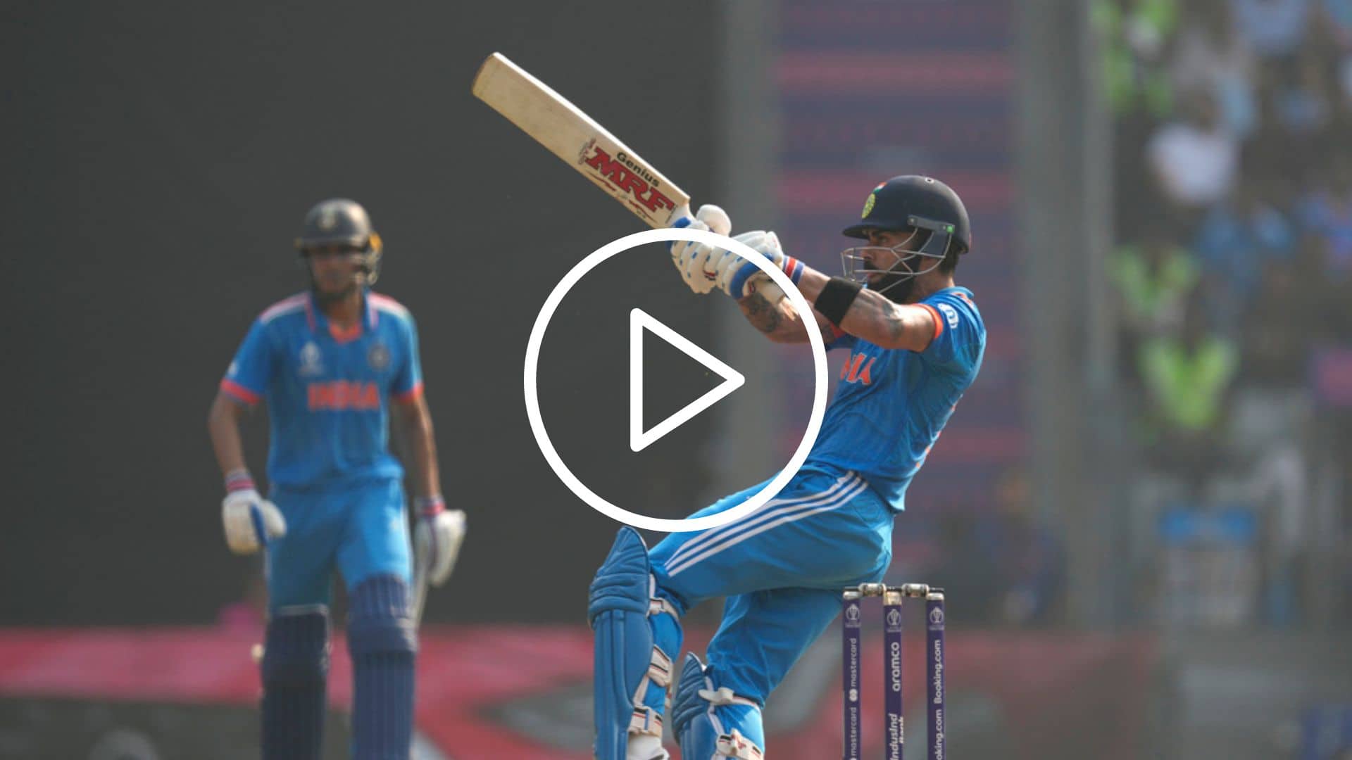 [Watch] Virat Kohli Smashes His 70th ODI Fifty Against SL After Rohit's Shocking Wicket
